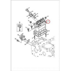 7021764 Насос паливний високого тиску (ТНВД) Bobcat