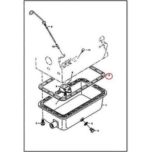 3974402 Пробка зливна піддона Bobcat