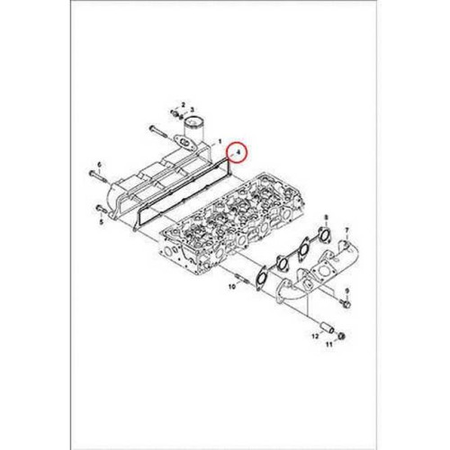 7000658 Прокладка впускного колектора Bobcat