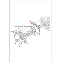 7008398 Прокладка кришки передньої Bobcat