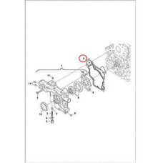 7008398 Прокладка крышки передней Bobcat