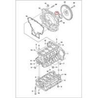 7000651 Сальник вала коленчатого задний Bobcat