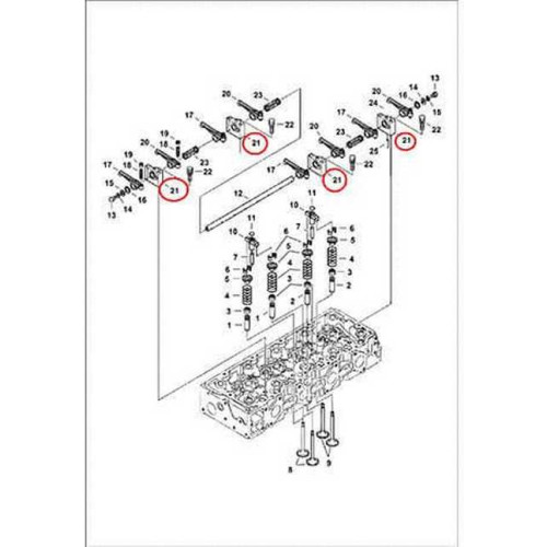 7008407 Стойка коромысла Bobcat