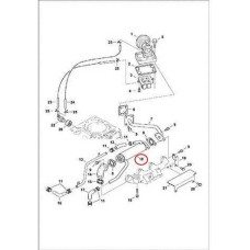 6698570 Теплообмінник EGR Bobcat