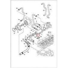 7008501 Теплообмінник EGR Bobcat