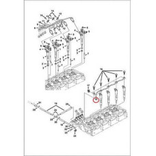 6680787 Трубка дренажна Bobcat
