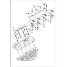 7000719 Трубка дренажна Bobcat