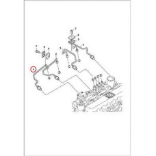 7008494 Трубка паливна високого тиску №1 Bobcat