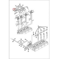 6698567 Трубка паливна високого тиску Bobcat