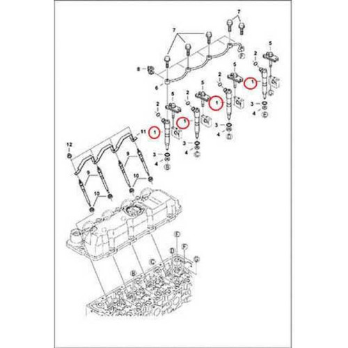 7020613 Форсунка Bobcat