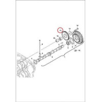 7000709 Шестерня валу проміжного Bobcat