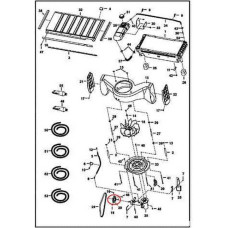 6715924 Шків приводу вентилятора, 114 мм Bobcat