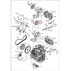 7147858 Шків приводу г/н Bobcat