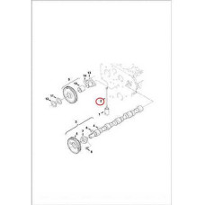 6686035 Штанга штовхача Bobcat