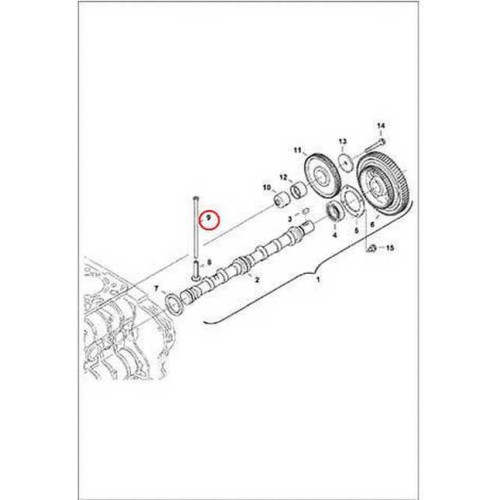 7000674 Штанга штовхача Bobcat