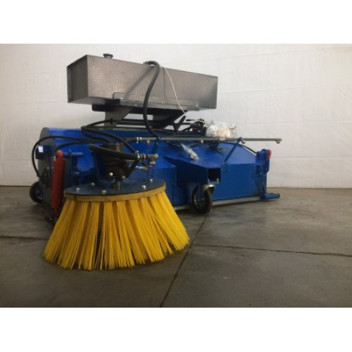 Щітка з бункером та системою поливу